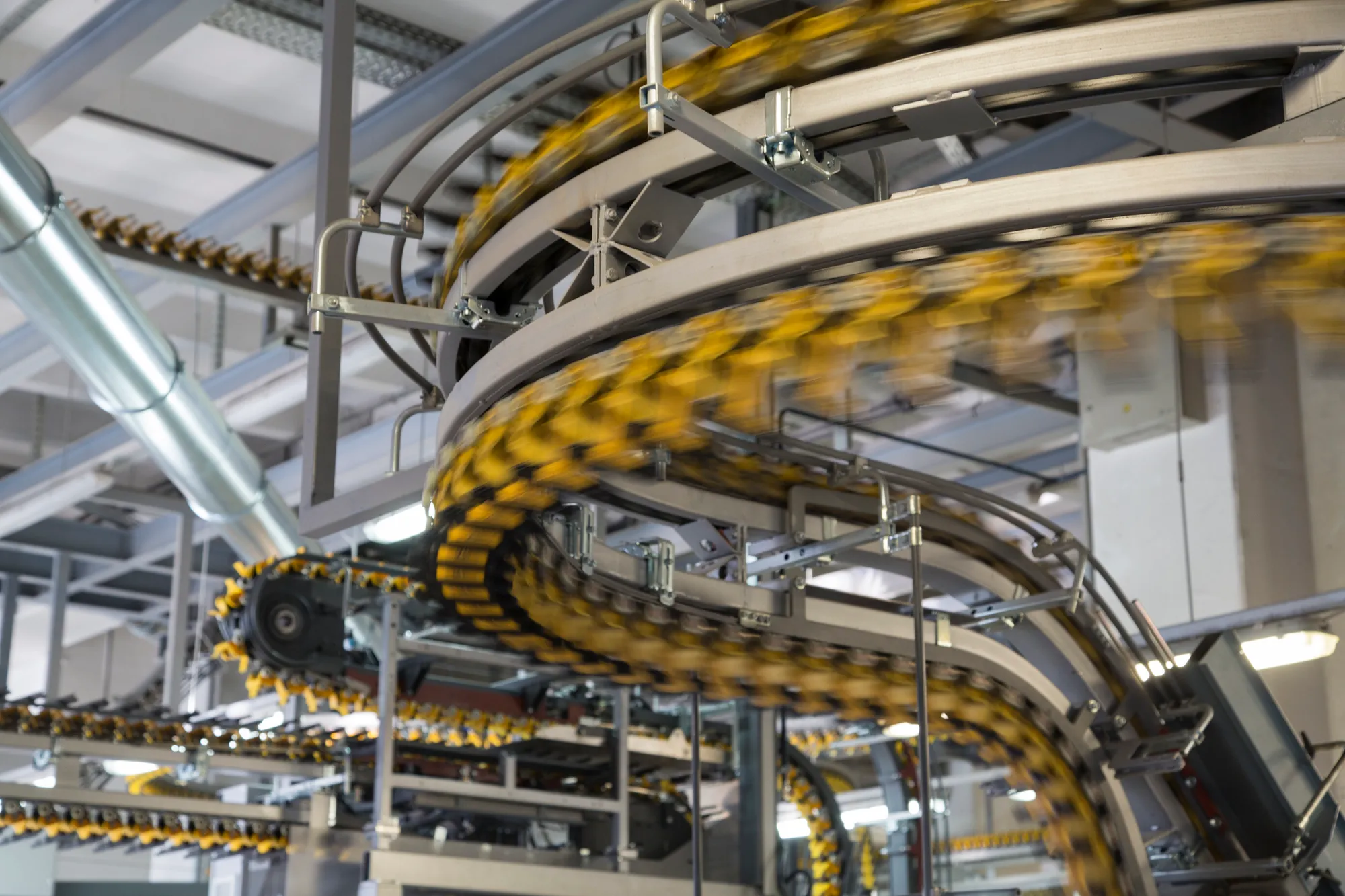 Conveyor belts for newspapers